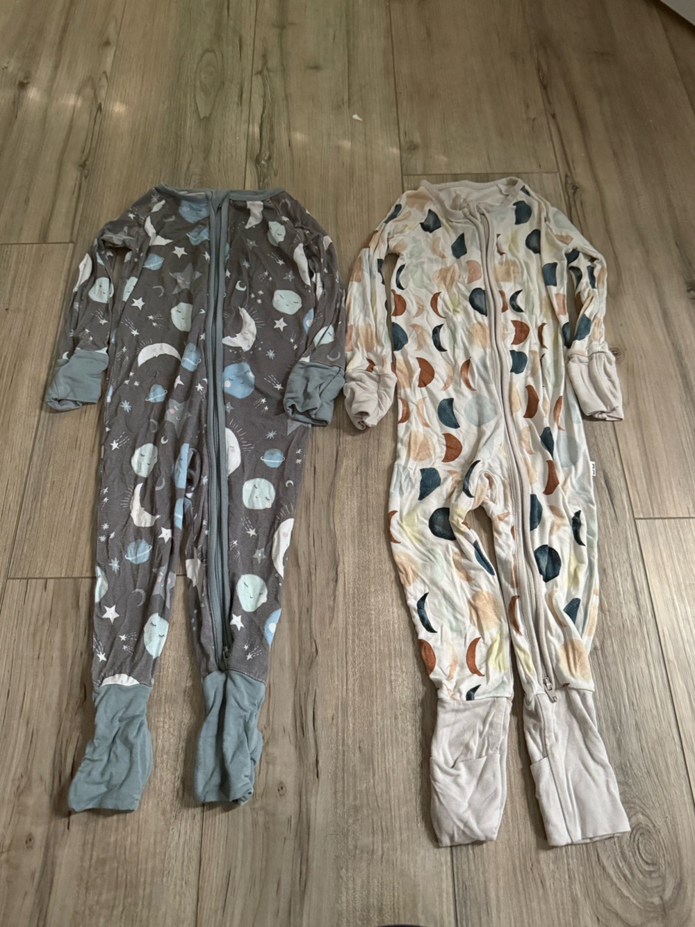 Little Sleepies Space Theme Zippy Bundle Size 6-12 months